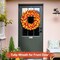 22" Artificial Tulip Wreath – Red, Orange & Yellow Spring & Summer Door Decor for Valentine’s Day, Easter, Front Porch, Indoor & Outdoor Farmhouse